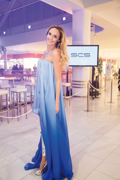 Für die SCS Eröffnung 2013 wurde Topmodel PATRICIA KAISER exklusiv gestylt.