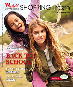 Shopping intern Westfield SCS - Cover Schulstart 2023